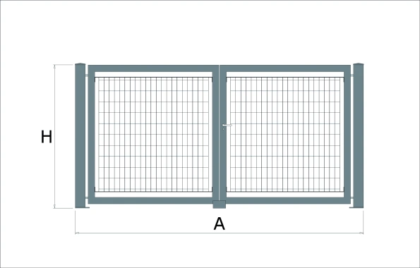 Base (A) 3500 Altezza (H) 1730