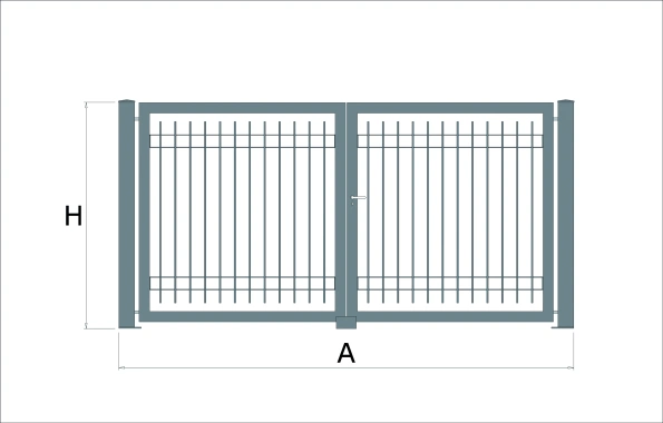 Base (A) 3500 Altezza (H) 1730